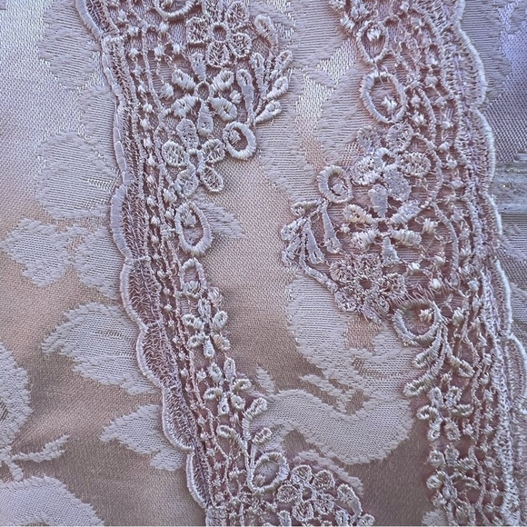 VTG NOS Nah Nah Collections Victorian Lolita Style Dressy Blazer Pink Pearl 12 - Picture 4 of 14